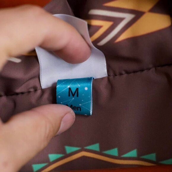 Baha Ranch Western Wear Men's Aztec Print Vest - Picture 3 of 4